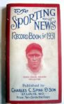1931 THE SPORTING NEWS RECORD BOOK - HACK WILSON COVER