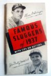 1937 FAMOUS SLUGGERS BOOKLET - GEHRINGER/MEDWICK COVER