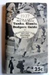 1937 N.Y. YANKEES/N.Y. GIANTS & BROOKLYN DODGERS GUIDE