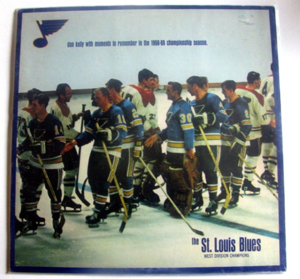 1968/69 ST. LOUIS BLUES RECORD ALBUM