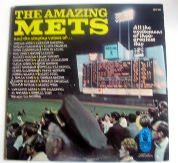 1969 THE AMAZING METS RECORD ALBUM