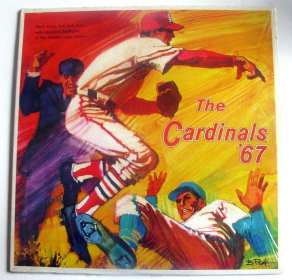 1967 ST. LOUIS CARDINALS WORLD CHAMPIONS RECORD ALBUM