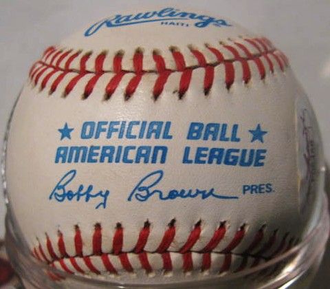 ANDRE DAWSON SIGNED BASEBALL w/JSA LOA