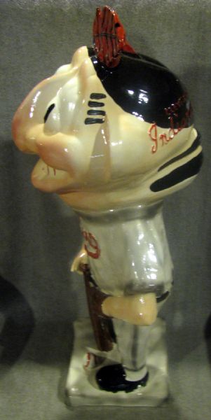 50's CLEVELAND INDIANS CHIEF WAHOO PROMO STATUE - AWESOME!