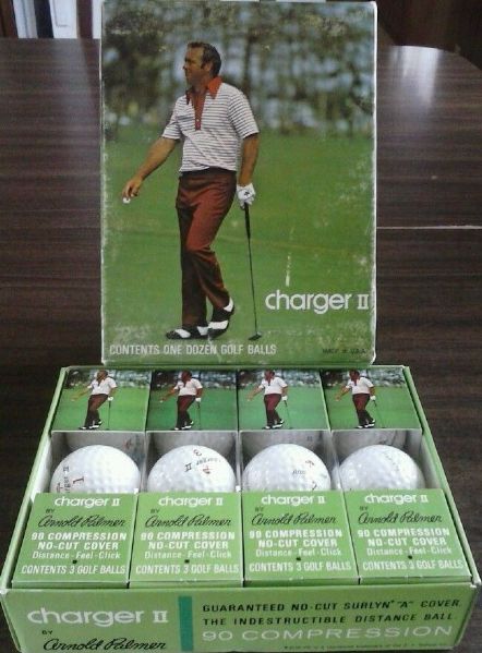 1974 ARNOLD PALMER GOLF BALLS IN ORIGINAL BOX