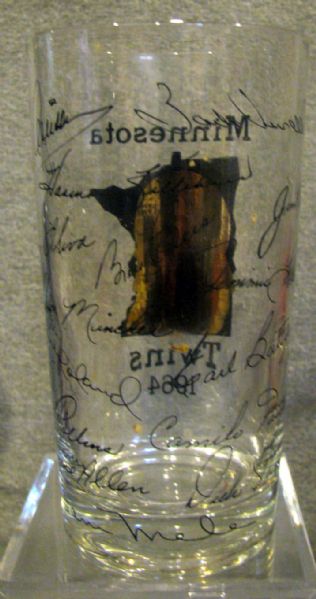 1964 MINNESOTA TWINS GLASS