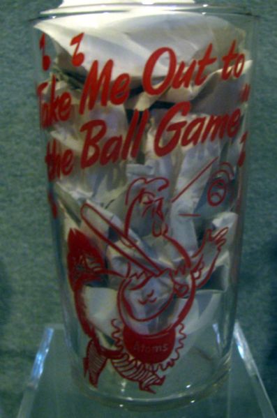 50's ST. LOUIS CARDINALS STALEY GLASS