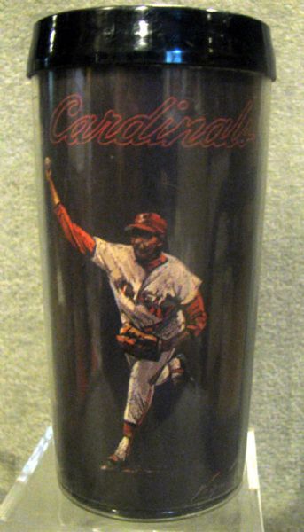 1965 ST. LOUIS CARDINALS VOLPE  PLAYER CUP- BOB GIBSON