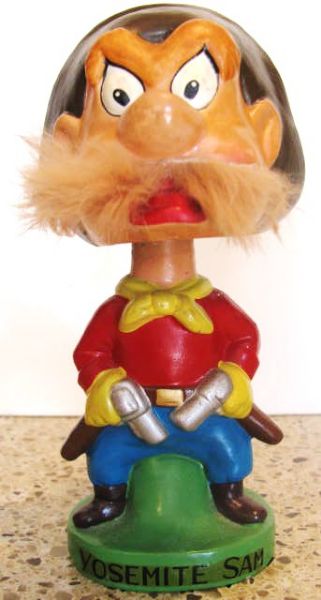 60's WARNER BROTHERS YOSEMITE SAM BOBBING HEAD