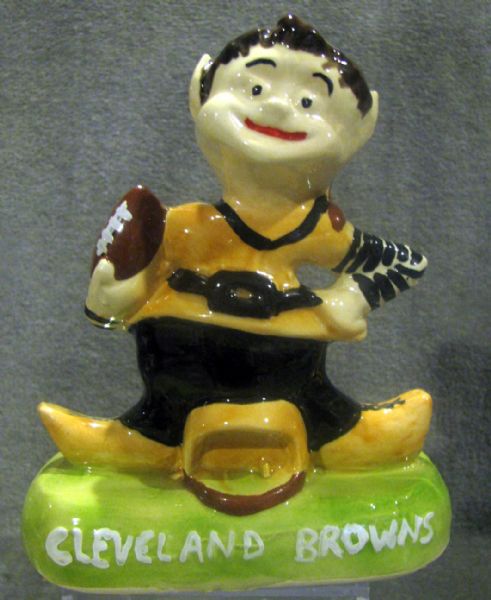 50's CLEVELAND BROWNS MASCOT BANK