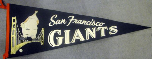 60's SAN FRANCISCO GIANTS PENNANT