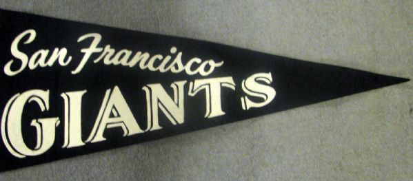 60's SAN FRANCISCO GIANTS PENNANT