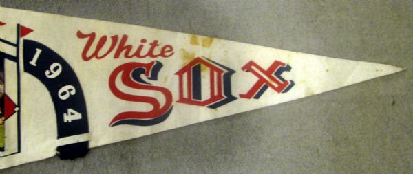 1964 CHICAGO WHITE SOX PHOTO PENNANT