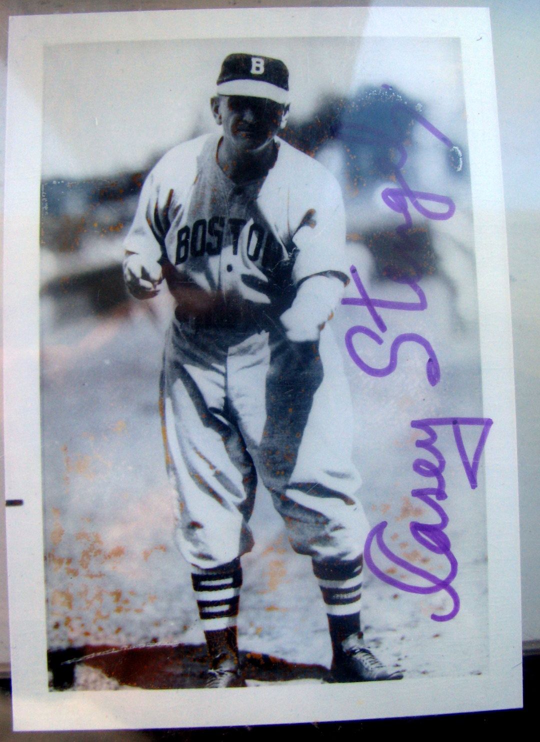 Lot Detail Casey Stengel Signed Photo W Jsa Loa