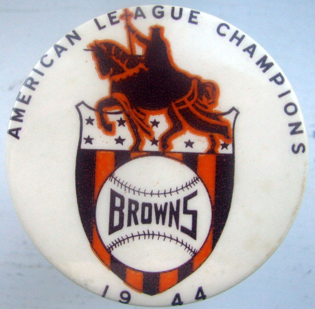 LocalZonly Defunct St. Louis Browns Baseball Champs 1944 Pin