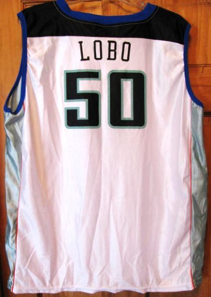 REBECCA LOBO #50 SIGNED NY LIBERTY BASKETBALL JERSEY w/ JSA COA