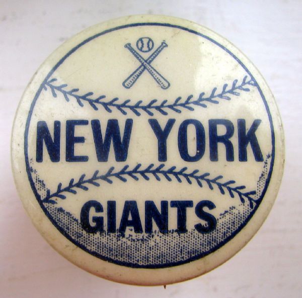 50's NEW YORK GIANTS BASEBALL PIN