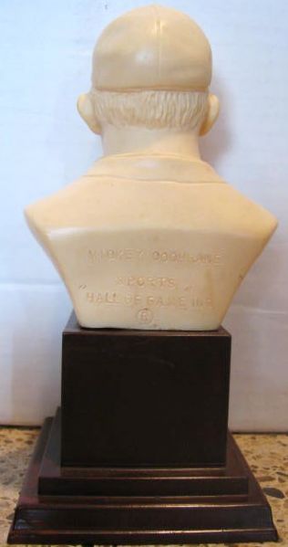 1963 MICKEY COCHRANE HALL OF FAME BUST 