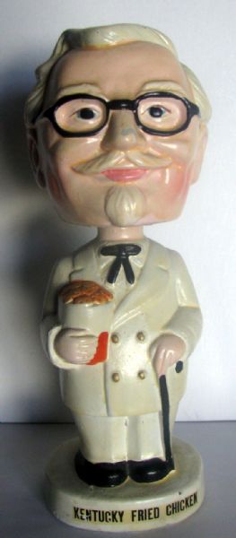 60's COLONEL SANDERS KFC BOBBING HEAD