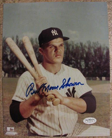 MOOSE SKOWRON NEW YORK YANKEES SIGNED PHOTO w/JSA AUTHENTICATION