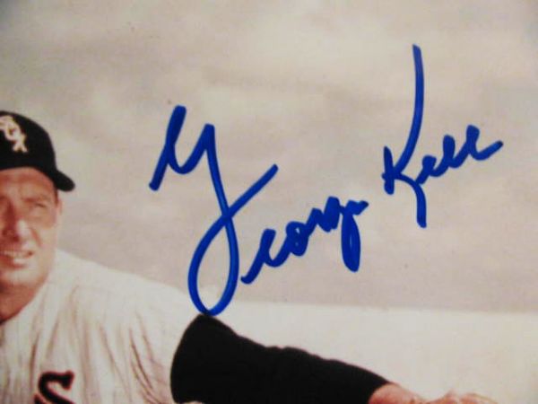 GEORGE KELL SIGNED PHOTO w/JSA