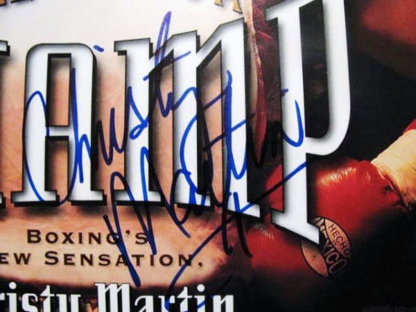 CHRISTY MARTIN SIGNED SPORTS ILLUSTRATED W/ JSA COA