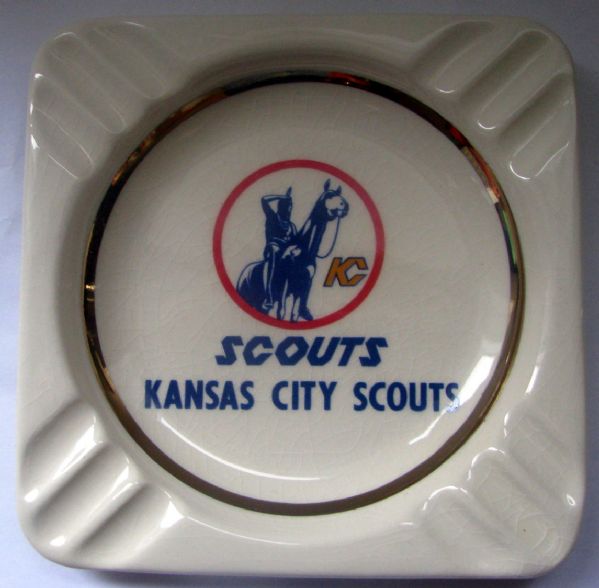 VINTAGE 70's KANSAS CITY SCOUTS ASH TRAY