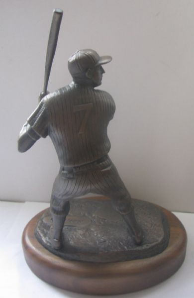 MICKEY MANTLE LIMITED EDITION HARTLAND COLLECTIBLES BRONZE STATUE