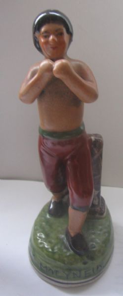 VINTAGE 60's TOM CRIBB / TOM MOLYNEUX BOXING STATUES