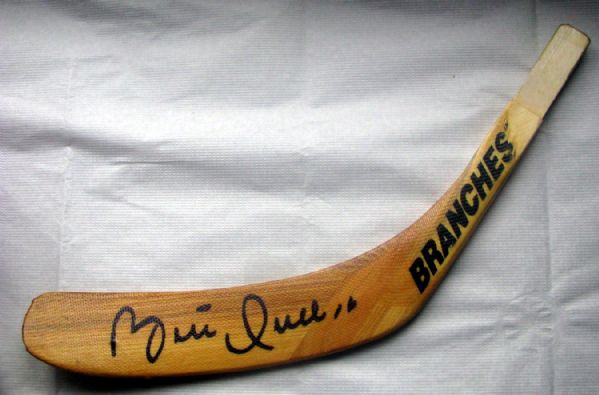 BRETT HULL SIGNED HOCKEY STICK BLADE w/SGC COA