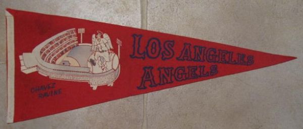 60's LOS ANGELES ANGELS PENNANT