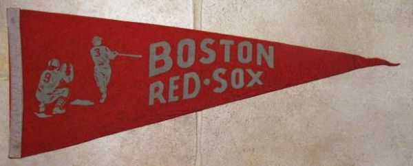 50'S BOSTON RED SOX BASEBALL PENNANT