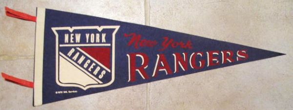 1970 NEW YORK RANGERS NHL PENNANT