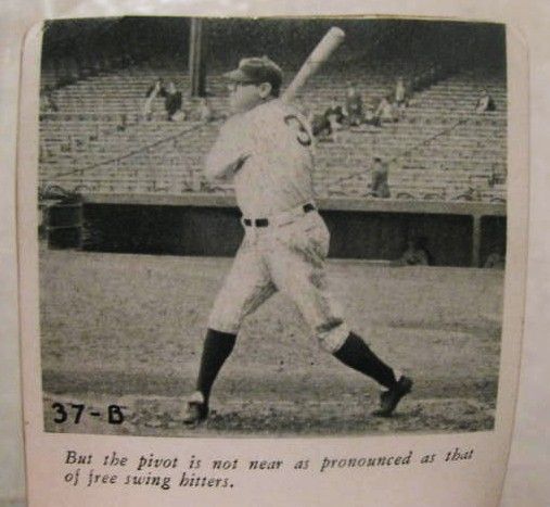 1931 SPORTSCOPE BABE RUTH HITTING PICTURE FLIP BOOK
