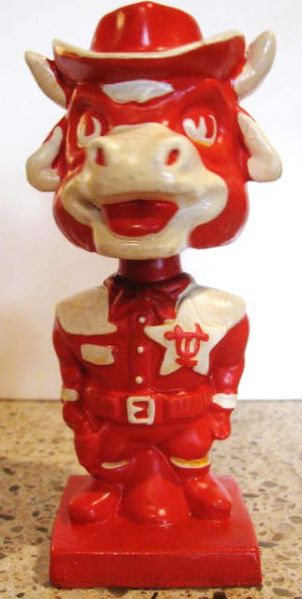 60's TEXAS UNIVERSITY BEVO BOBBING HEAD