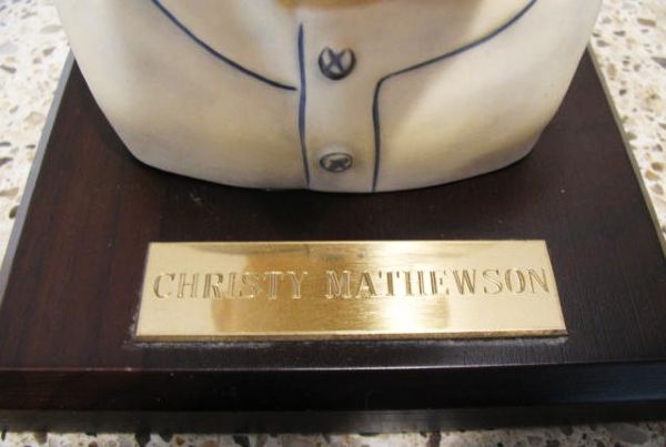 CHRISTY MATHEWSON WICKHAM BUST STATUE