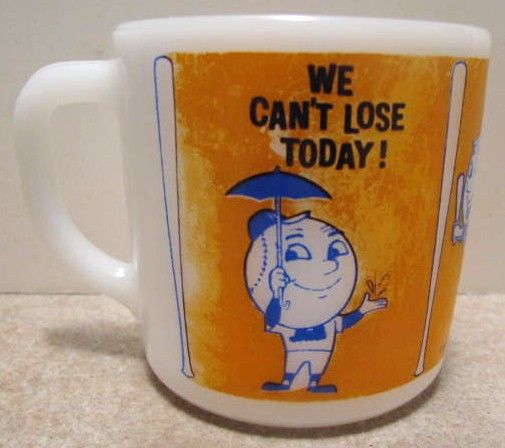 60's MR. MET COFFEE MUG 