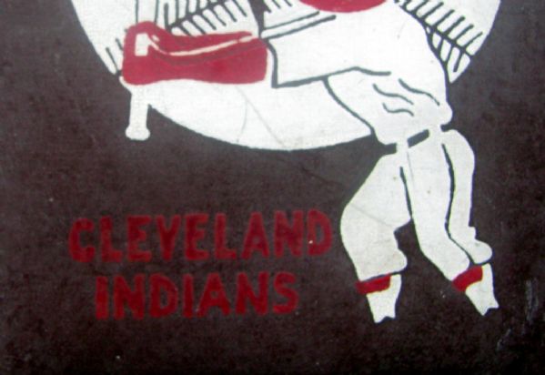 VINTAGE 50's/60's CLEVELAND INDIANS WALLET w/CHIEF WAHOO