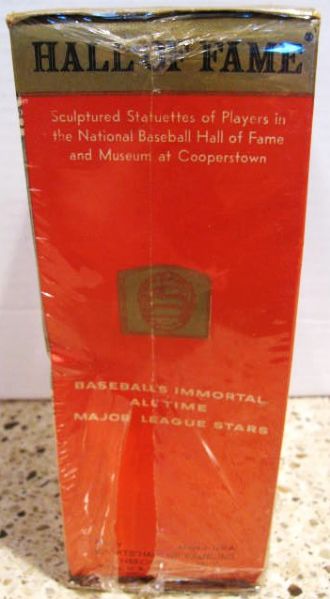 1963 WALTER JOHNSON HALL OF FAME STATUE IN SEALED BOX
