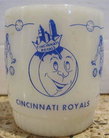 VINTAGE CINCINNATI ROYALS BASKETBALL MUG