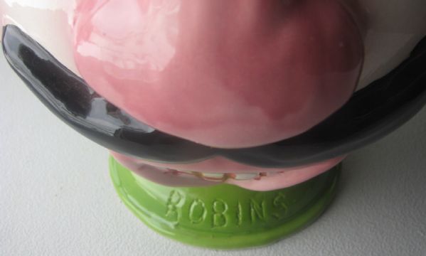 50's BROOKLYN DODGERS / ROBINS MASCOT COOKIE JAR - SUPER RARE!
