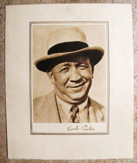 1931 KNUTE ROCKNE TRIBUTE PICTURE POSTER