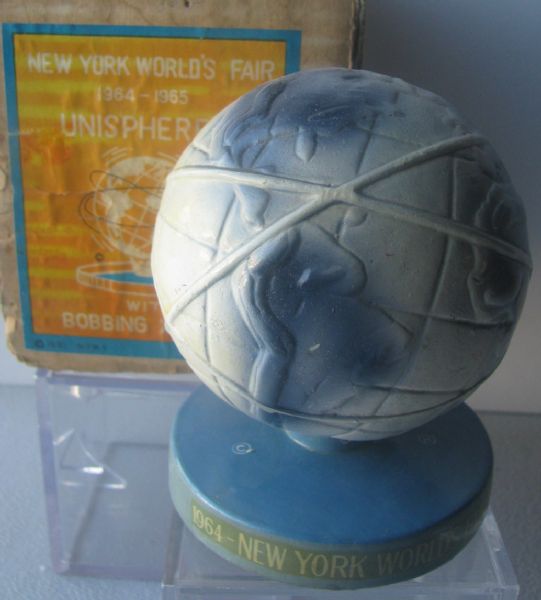 1964/65 NEW YORK WORLD'S FAIR BOBBING UNISPHERE w/BOX