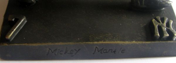 MICKEY MANTLE HORMEL STATUE w/BOX - YANKEE STADIUM GIVE-AWAY