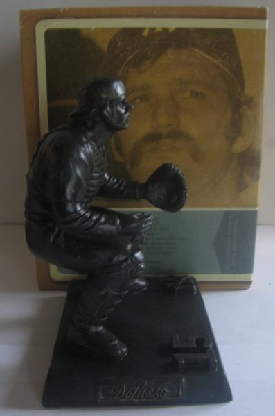 THURMAN MUNSON HORMEL STATUE w/BOX - YANKEE STADIUM GIVE-AWAY