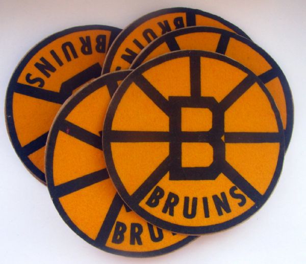 VINTAGE 60's BOSTON BRUINS PATCHES - 6