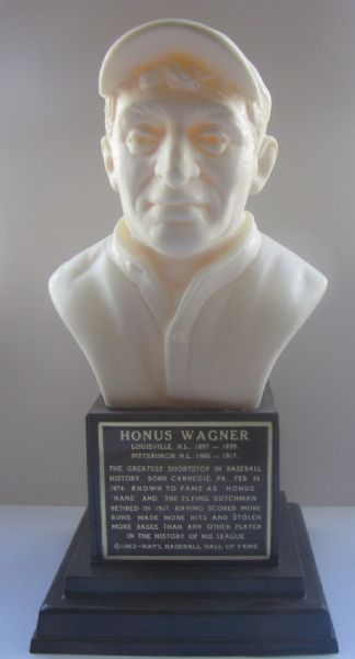 1963 HONUS WAGNER HALL OF FAME BUST