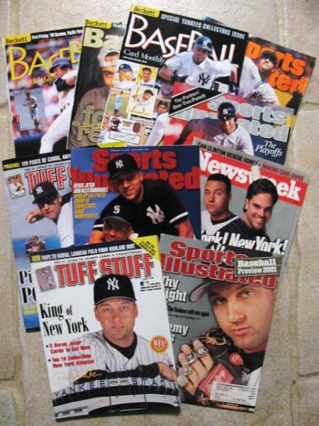 (10) DEREK JETER MAGAZINES