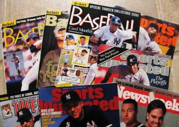 (10) DEREK JETER MAGAZINES