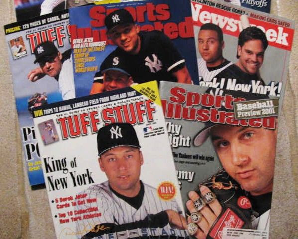 (10) DEREK JETER MAGAZINES